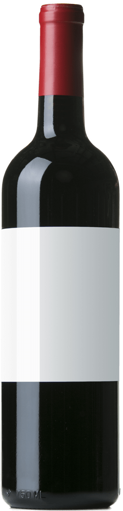 Bouteille de vin de bordeaux